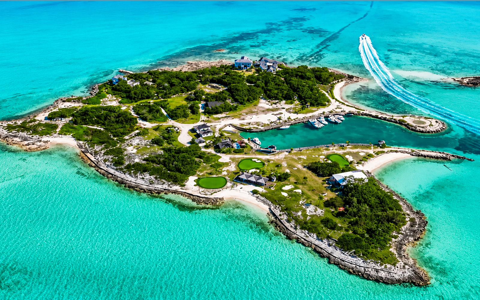 Private islands near Eleuthera and Harbour Island Bahamas